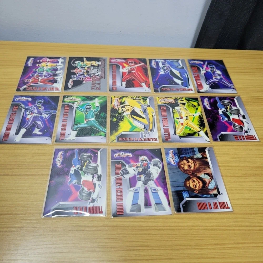 Vintage Power Rangers Turbo Trading Card Lot of 13 Bandai 1997
